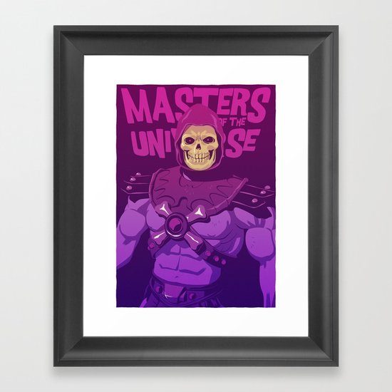 Masters of the Universe - Skeletor Framed Art Print