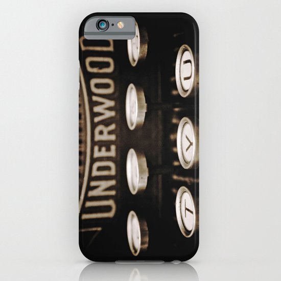 Classic machine iPhone & iPod Case