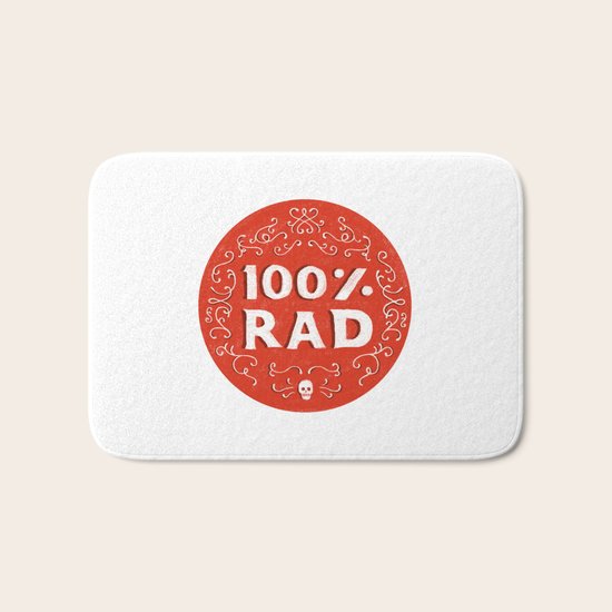 100% Rad Bath Mat