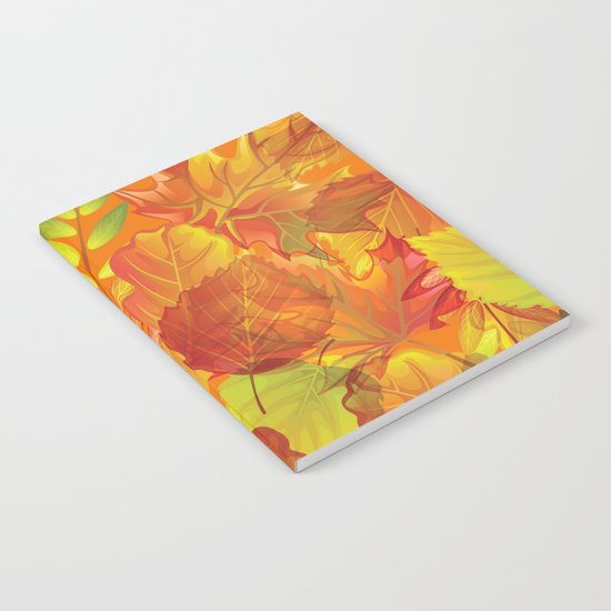 Autumn leaves #4 Notebook