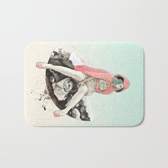 Waiting for the Wolf Bath Mat