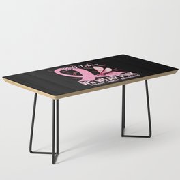 In October We Wear Pink Breast Cancer Coffee Table