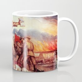 American Masterpiece, Abolitionist John Brown, Tragic Prelude American West portrait painting by John Steuart Curry Coffee Mug
