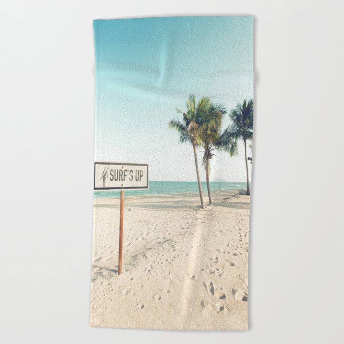 Surfs Up Beach Towel