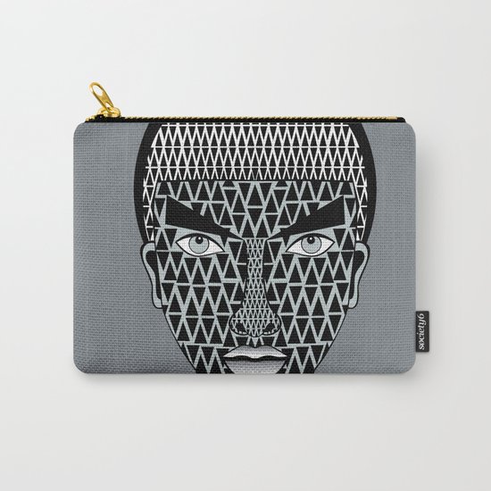 geometric geisha Carry-All Pouch