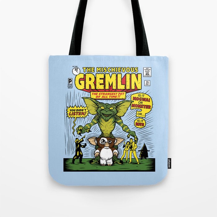 The Mischievous Gremlin Tote Bag