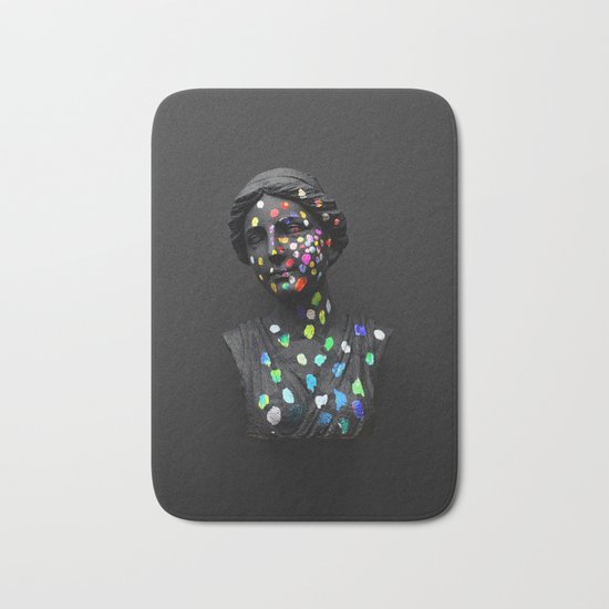 When She Thought of Stars Bath Mat