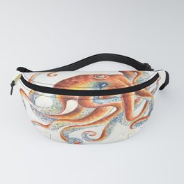 Octopus Fanny Pack | Animal, Painting, Nature, Illustration 
