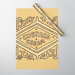 Custard Cream Biscuit Wrapping Paper