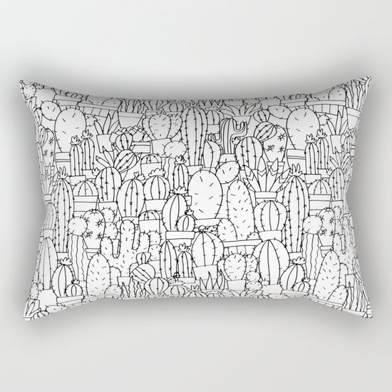 Cool as a Cactus Rectangular Pillow