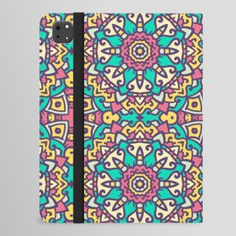 Colorful Tribal Mosaic iPad Folio Case