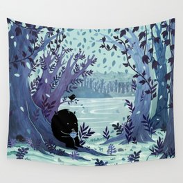 A Quiet Spot of Tea Wall Tapestry