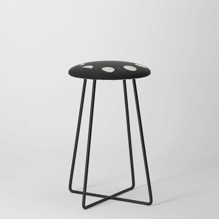 Moon Phases Counter Stool