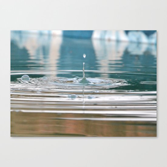Droplet Canvas Print