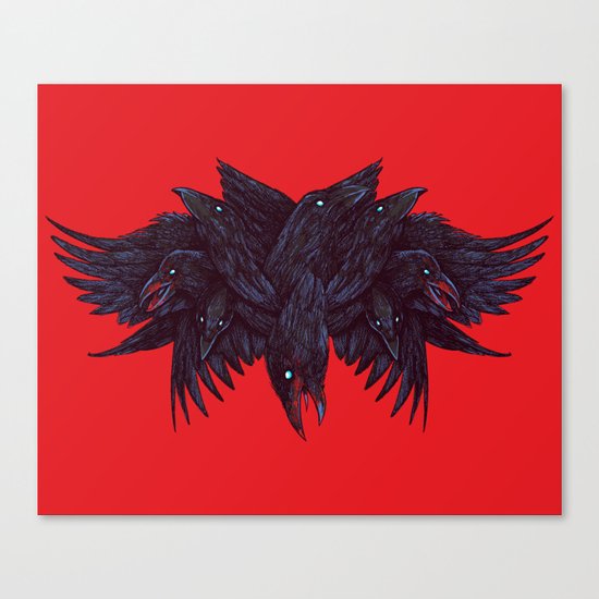 Crowberus Canvas Print