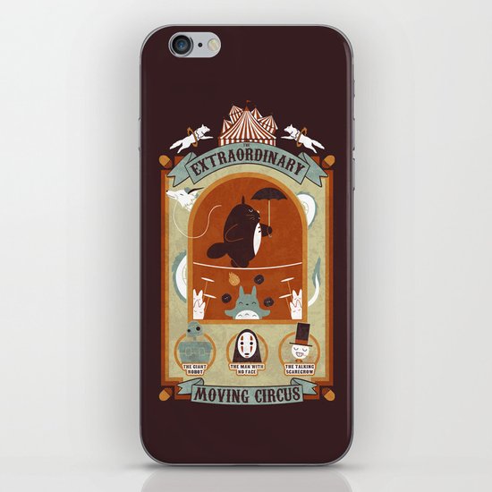 The Moving Circus iPhone Skin