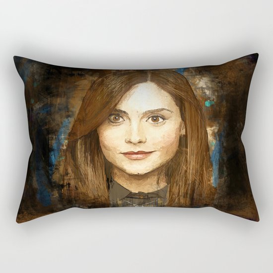The Impossible Girl Rectangular Pillow