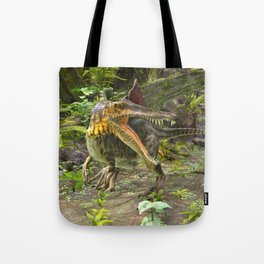 Dinosaur Spinosaurus Tote Bag