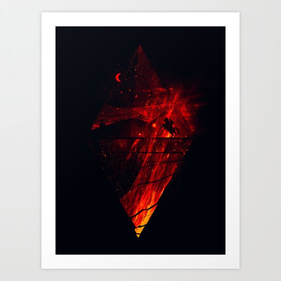 The Firestarter Art Print