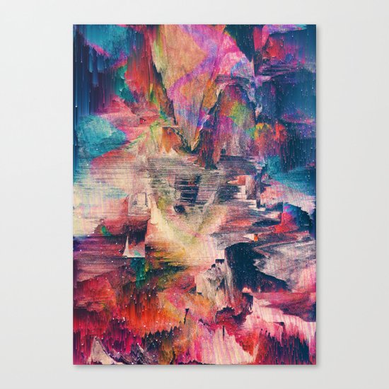 Glitch like that Canvas Print
