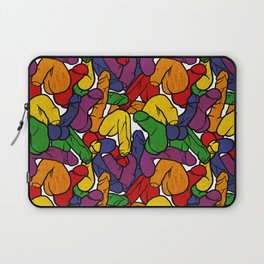 Schlong Song in Rainbow, All the Penis! Laptop Sleeve