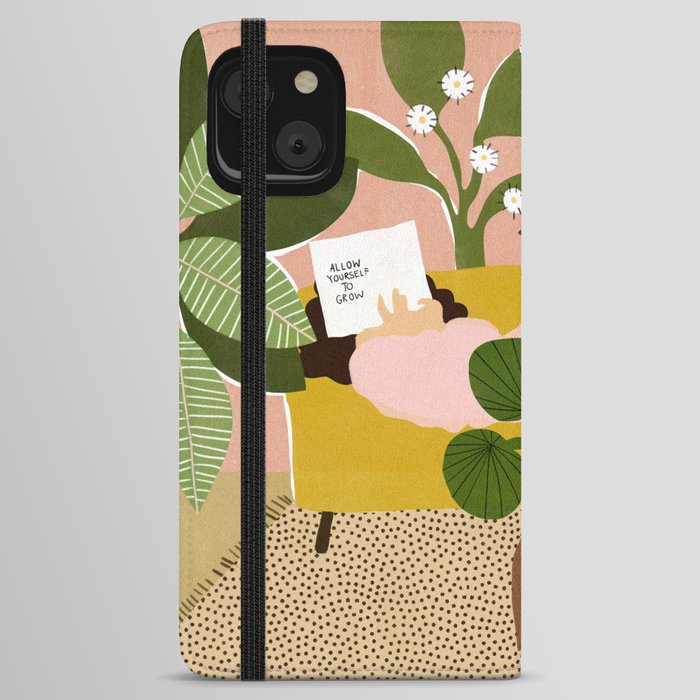 Allow Yourself To Grow iPhone Wallet Case