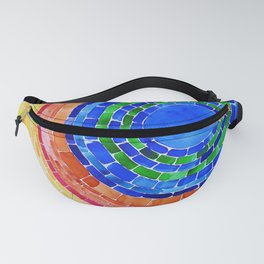 Eclipse Tribute to Alma Thomas  Fanny Pack