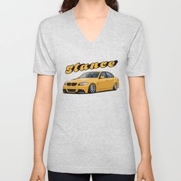 Stance Car V Neck T Shirt