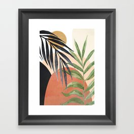 Abstract Tropical Art VI Framed Art Print