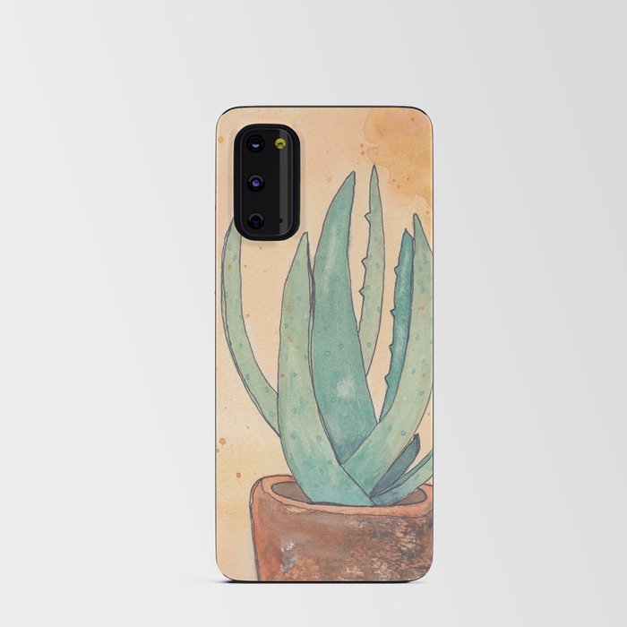 Aloe In A Pot Android Card Case