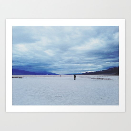Badwater Basin Art Print