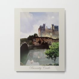 Bunratty Castle & Durty Nelly's Pub Metal Print