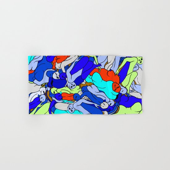 Sleepy Heads - Sapphire Blue Hand & Bath Towel