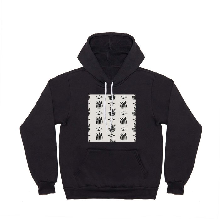 Trendy Stamped Potted Plants Hoody