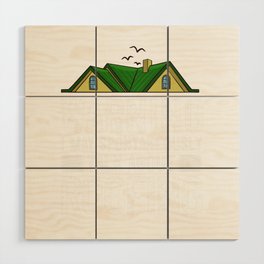 Roofing Roof Worker Contractor Roofer Repair Wood Wall Art