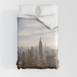 New York City Skyline | Manhattan | Views of NYC Comforter
