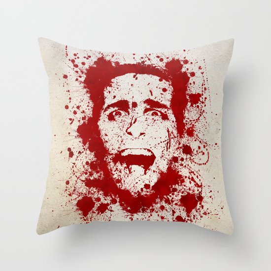 American Psycho Throw Pillow