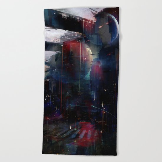 Back to Omega Centauri Beach Towel