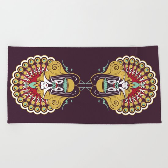 Evil Queen Beach Towel