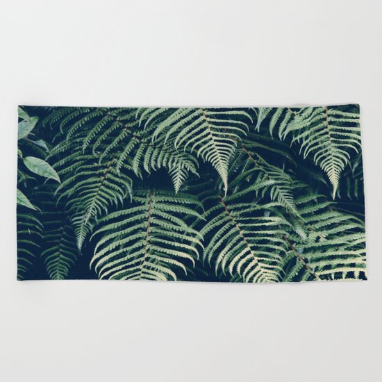 Fern Beach Beach Towel