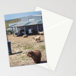 Afternoon Sheep Stationery Card