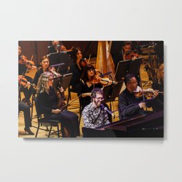 Ben Folds and Atlanta Symphony Orchestra Metal Print | Piano, Photo, Vinylrecords, Atl, Onehitwonder, Highmuseum, Singersongwriter, Color, Benfolds, Brick 