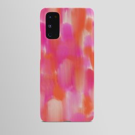 Abstract Fuchsia Pink Brushstrokes i Android Case