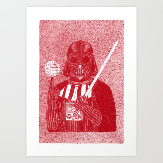 Darth Vader Art Print