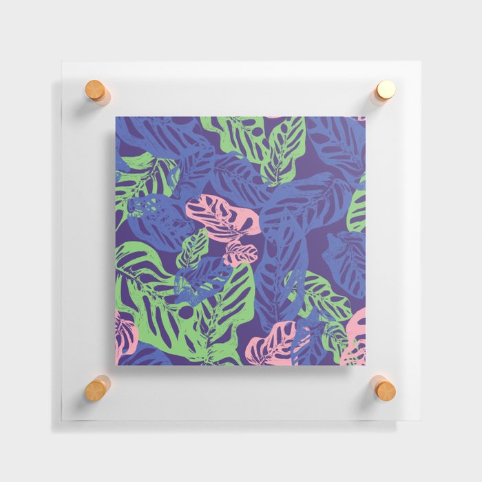 Tropicana (Purple) Floating Acrylic Print