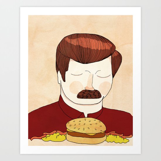 You Had Me At Meat Tornado Art Print
