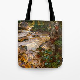Trout Stream in the Tyrol by John Singer Sargent Tote Bag