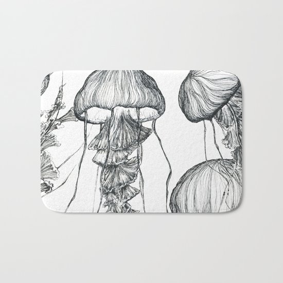 jellyfish Bath Mat
