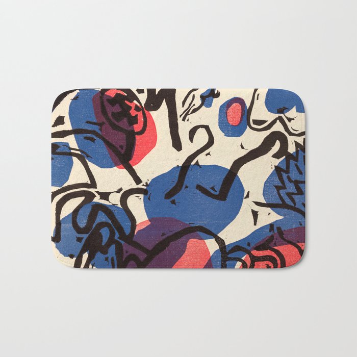  Klänge (Sounds) - Wassily Kandinsky Bath Mat