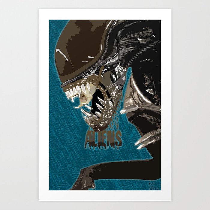 Aliens Art Print